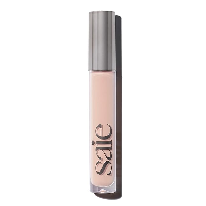 Saie Hydrabeam Under Eye Brightener - Sheer + Hydrating Eye Brightener with Cucumber Extract - Instantly Illuminates Skin for a Radiant Finish - Shade 1 (0.2 oz)