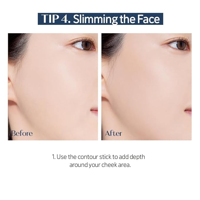 ETUDE Reborn Maker Contour Stick #Cool Shading | Naturally Sculpt & Define | Creamy Formula for Seamless Blending | Multi-purpose Contour Stick | Korean Makeup, Kbeauty, Perfect for Gift