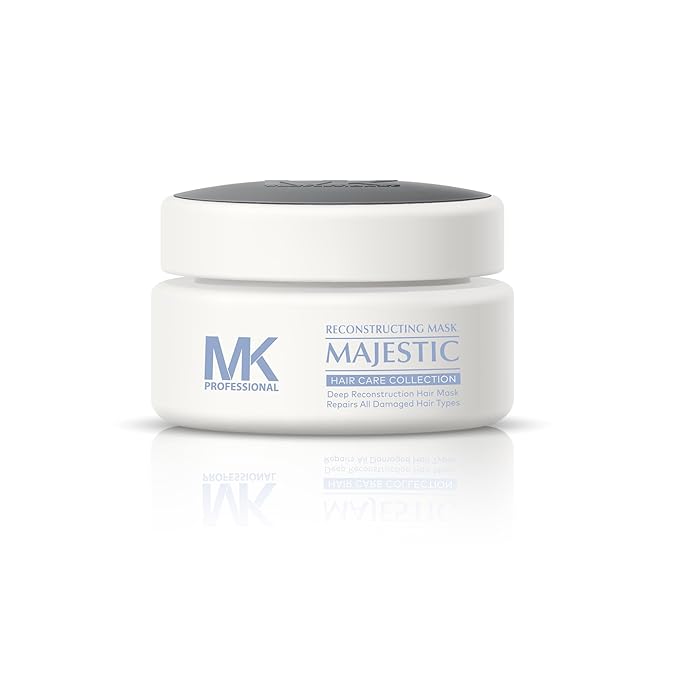 MK PROFESSIONAL Hair Mask for Dry Damaged Hair & Growth, Reconstructing Deep Conditioning Protein Mask, Provide Hydration & Shine, Prevent Future Breakage - 6.8 Fl Oz (200 ml)