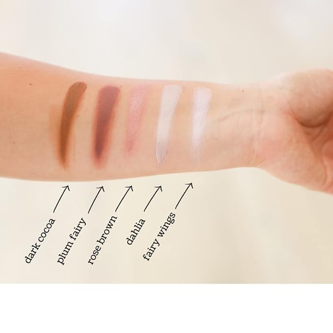 Lauren Brooke Cosmetiques Cream Eyeshadow | Natural Organic Eye Makeup, Richly Pigmented Creme Eyeshadow For Women (Plum Fairy (Matte))
