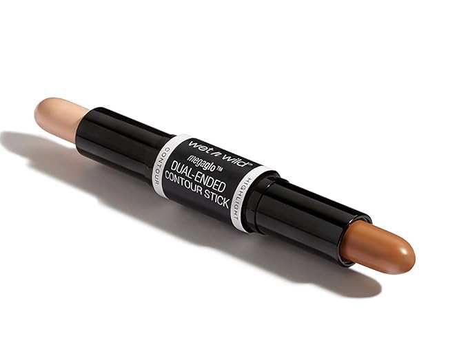 wet n wild MegaGlo Dual-Ended Contour Stick, Light Medium, Cruelty-Free