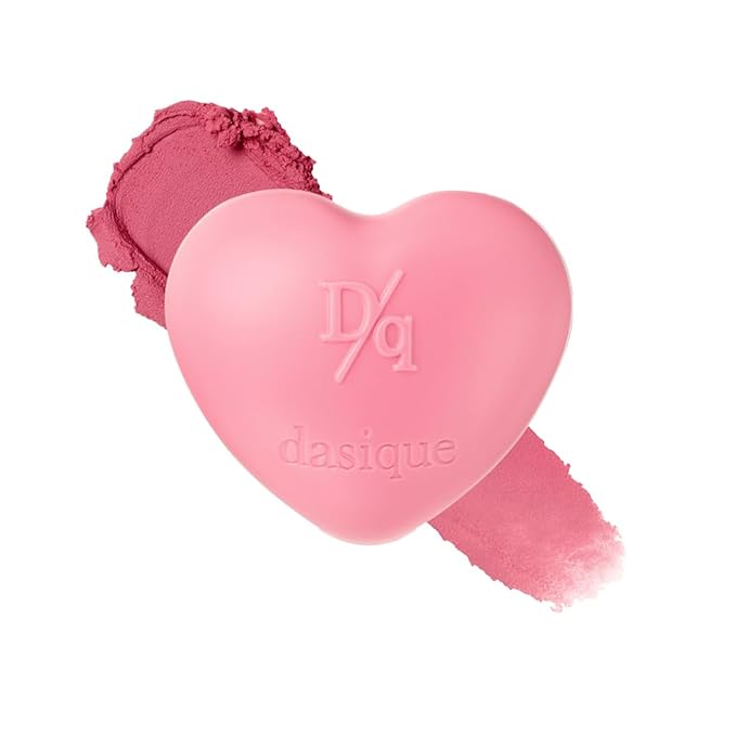 dasique Souffle Color Pot #09 Hazy Rosy – Makeup Blush, Buildable Silky-Smooth Texture, Build-In Mini Brush, Multi-Use For Cheek and Lip