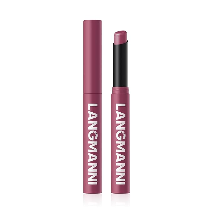 MĒTYSUR Matte Lipstick - Non-Sticky, Long-Lasting & Waterproof Lipstick for Women, Richly Pigmented, Hydrating Lip Makeup with Smudge-Proof Formula, 1 Count, 0.07oz