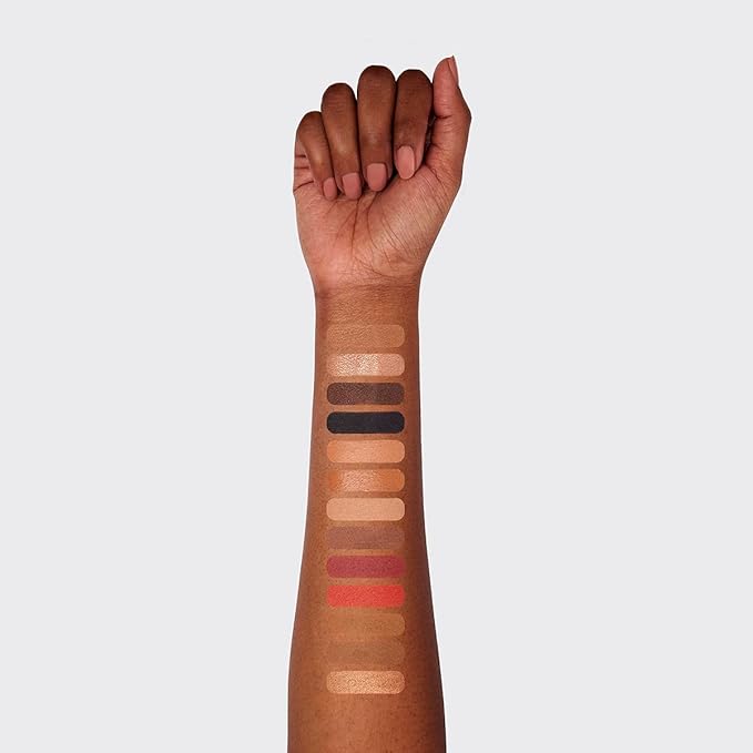 Woosh Beauty, Fold out Face Original Makeup Palette, Travel, All in One, Neutral Cream & Powder (#4 Medium Deep)