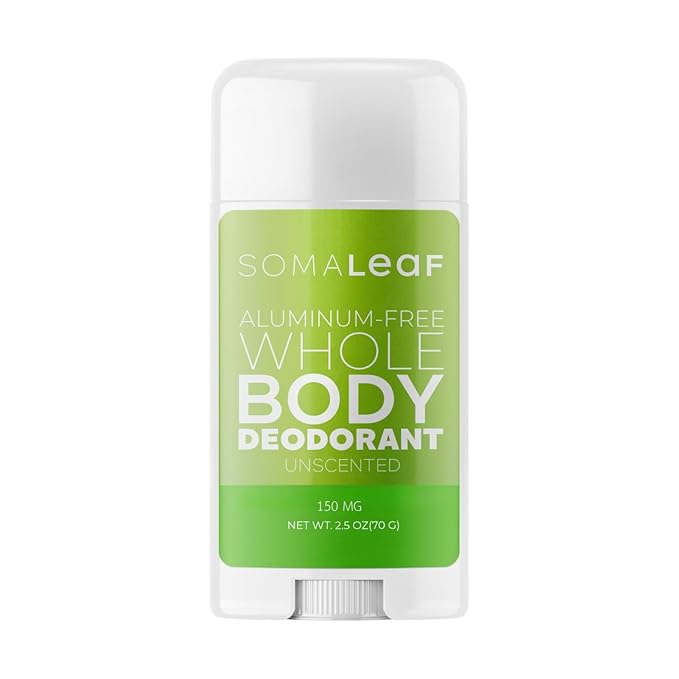 Full Body Deodorant Stick Features Naturally Sourced Ingredients,Aluminum-Free Deodorant Suitable for Both Men and Women | 72 Hours of Odor Defense, 2.5 oz