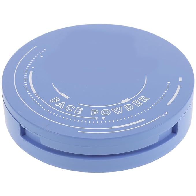Matte Pressed Foundation Powder Compact - Waterproof Dry and Wet Powder Cake for Natural Coverage Oil Control Touch up Makeup Lightweight Face Compact for All-Day Wear