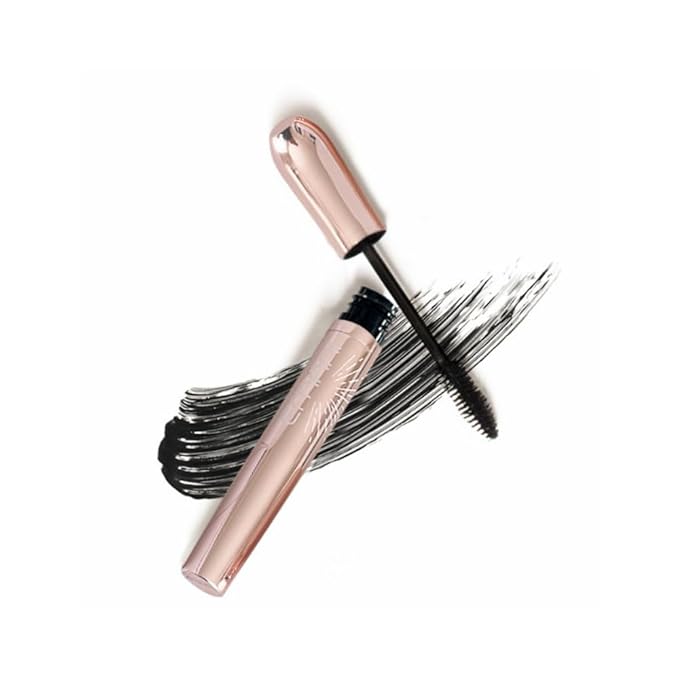 Emani Natural Healthy Lash Mascara, Volume and Length, Hypoallergenic for Sensitive Eyes, Clean Natural Ingredients, Smudge Proof & Volumizing, Midnight