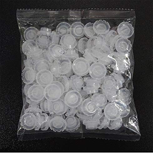 Fenshine 300 PCS Eyelashes Extension Volume Lashes Fan Quick Blossom Cups Lash Glue Holder and Lash Organizer Supplies Tools for Eyelash Extension Supply