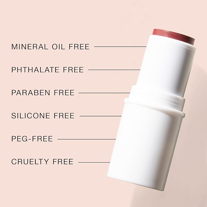 BOOM! by Cindy Joseph Boomstick Rose Nude ® + Boomstick Color ™ - Buildable Lip & Cheek Tint Makeup Sticks, Cream Blush Stick & Clean Beauty Formula Cosmetics
