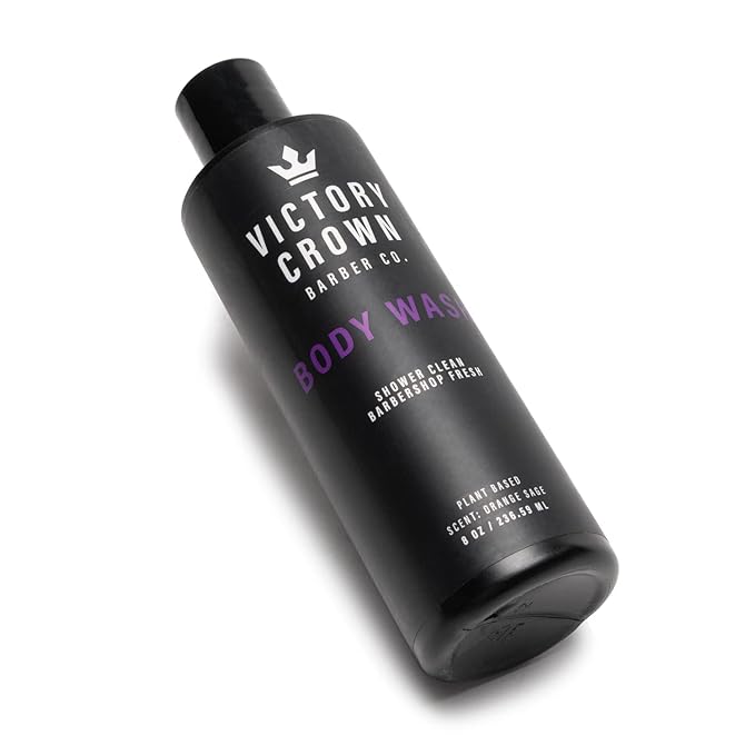 Moisturizing Body Wash Plant-Based Cleanser with Coconut & Pumice Extract, 8 Oz