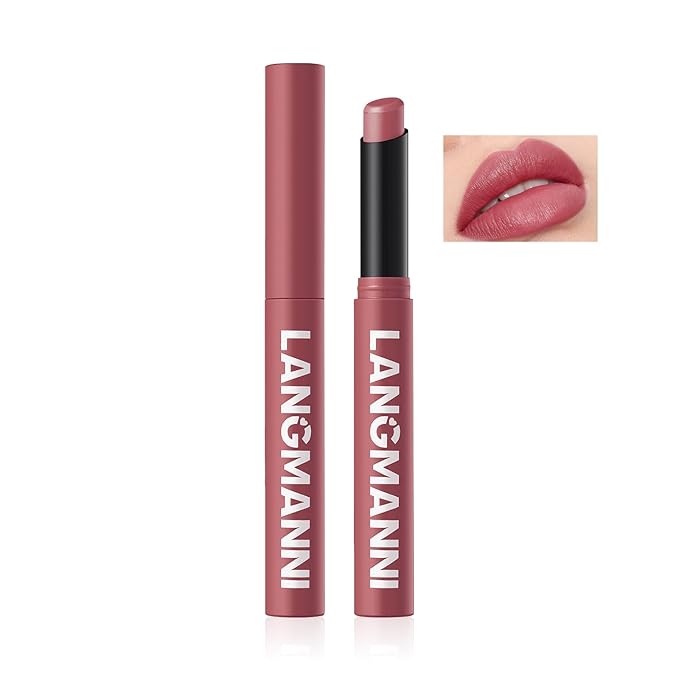 MĒTYSUR Matte Lipstick - Non-Sticky, Long-Lasting & Waterproof Lipstick for Women, Richly Pigmented, Hydrating Lip Makeup with Smudge-Proof Formula, 1 Count, 0.07oz