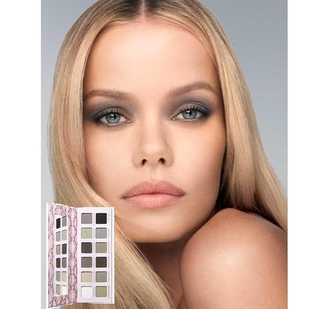 Matte Eyeshadow Palette, All Matte Cool-Toned Eye Shadows Pallet-Natural Soft Eye Makeup Compact Ultra-Pigmented Blendable Long Lasting Silkly Cream Texture Neutral Eyeshadow for Older Women