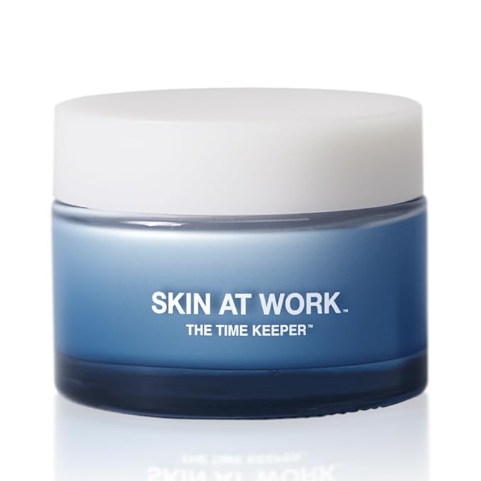 Time Keeper 5-in-1 Peptide Firming Night Cream, 5% Tranexamic Acid, Ceramides for Face, Neck, Eyes, All-In-One Step Serum + Moisturizer