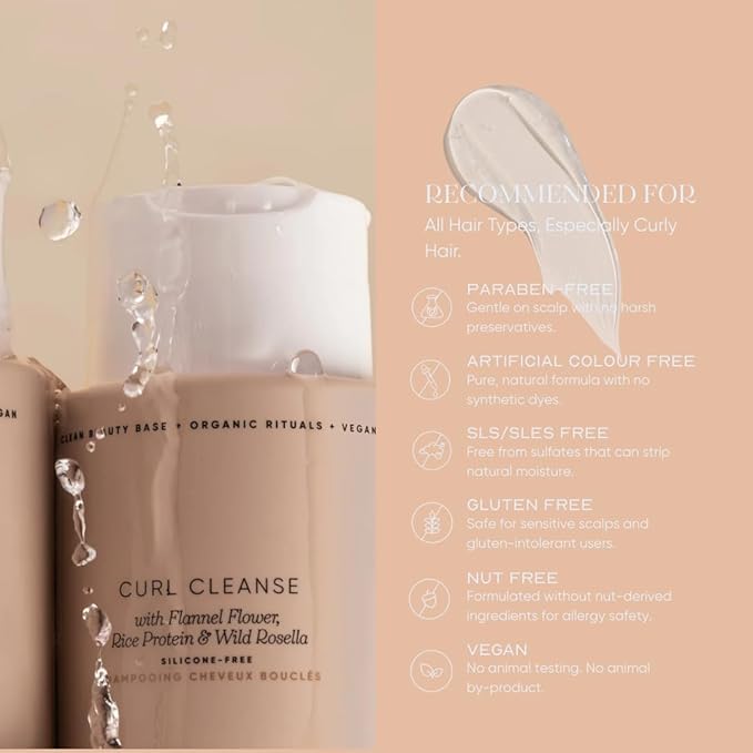 Curl Cleanse 300ml - Silicone-Free Shampoo