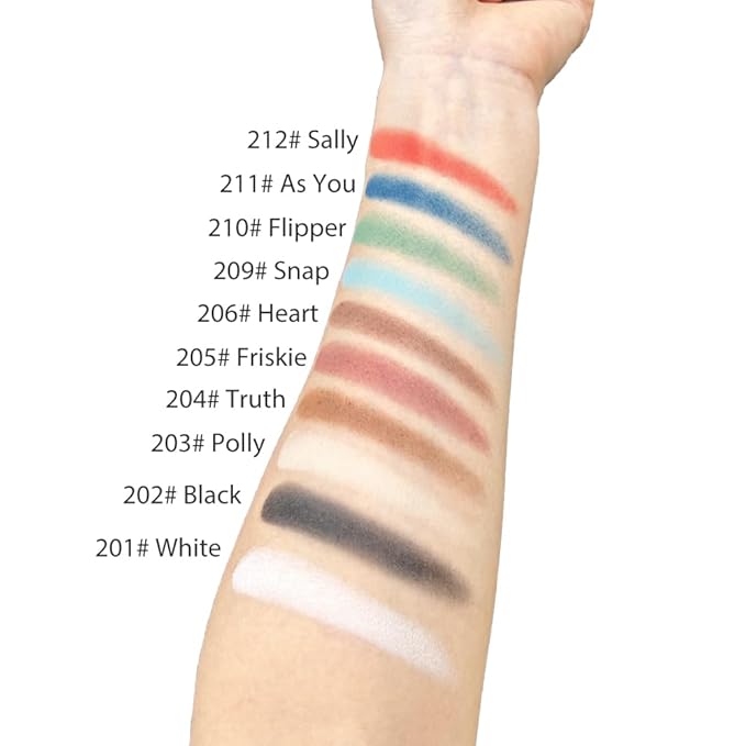 Mysense Matte Light Blue Single Eyeshadow Palette, Pressed Powder Eye Shadow, Turquoise Blue Shade for Halloween Corpse Bride Sally Makeup, High Pigment Long Lasting Vegan & Cruelty Free, 209# Snap