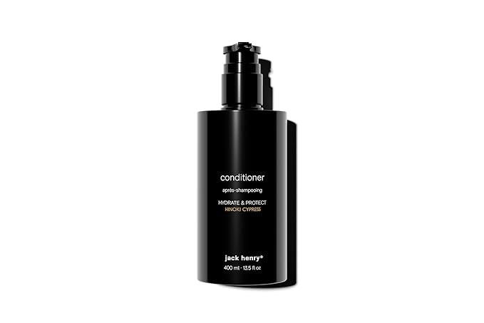 Jack Henry Conditioner – Ultra-Hydrating, Lightweight Formula with Aloe Vera & Radish Oil – Boosts Volume, Smoothness & Scalp Health – Clean, Non-Toxic, Sulfate-Free, Vegan – 13.5oz