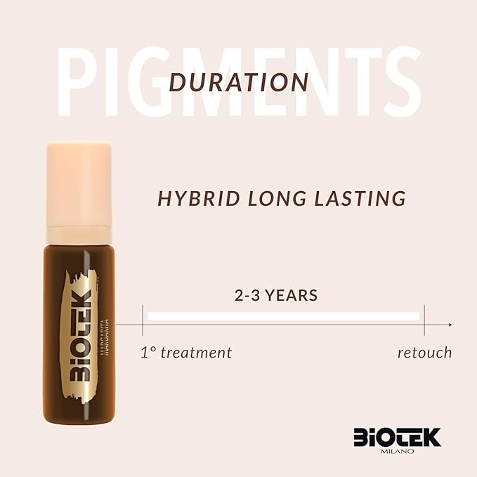 BIOTEK Brow Pigment Color for Long Lasting Makeup - Hybrid Long Lasting - Made in Italy (Margarita)