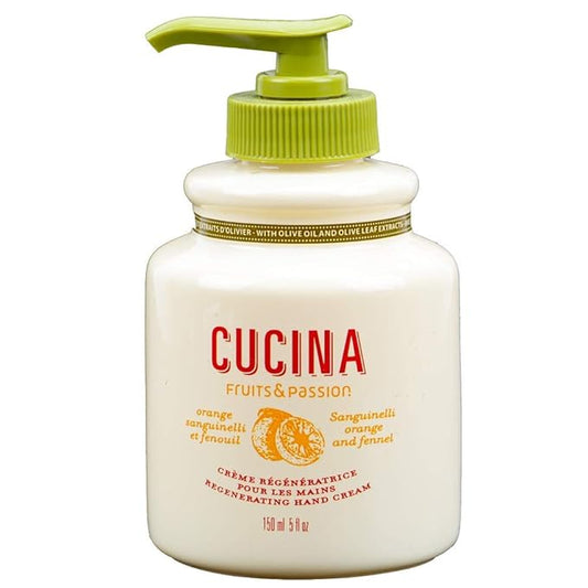Cucina Regenerating Hand Cream - Sanguinelli Orange and Fennel - 5 fl oz