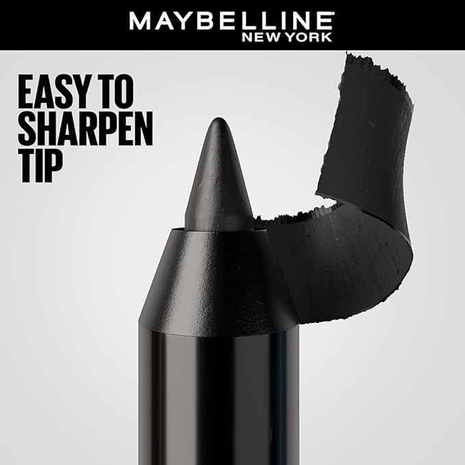 MAYBELLINE New York Tattoo Studio Long-Lasting Sharpenable Eyeliner Makeup Pencil, Glide on Smooth Gel Pigment, 36 Hour Wear, Waterproof Bronze Glitz 0.04 oz
