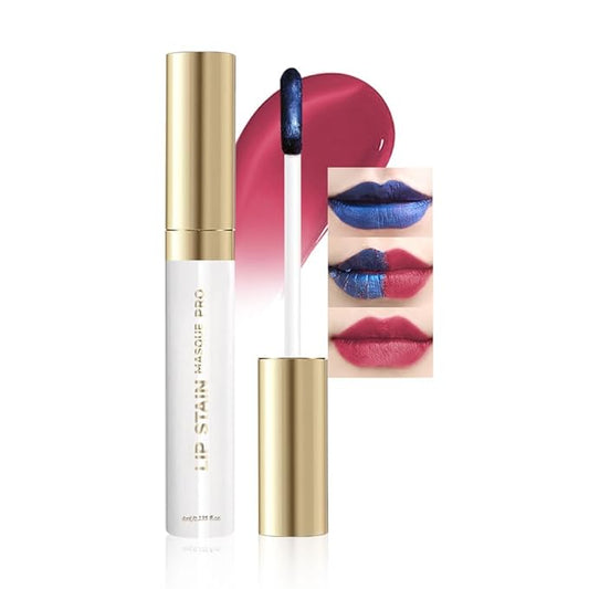 Matte Lip Stain Wipe Off Masque - Peel Off Lip Stain Tattoo,Lip Gloss for All Skin Types, Peel Off Lip Liner Stain Tattoo Long-Lasting Proof Waterproof Smudge(5#Soft Rosy - Brown)