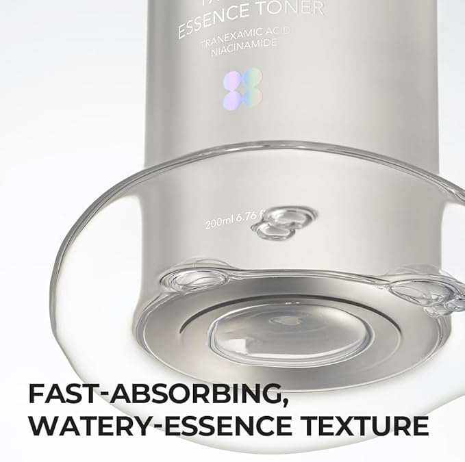 [Skin&LAB] TX Niacin Essence Toner, Brightening & Hydrating Facial Toner with 3% Tranexamic Acid and 5% Niacinamide, Dark Spot Correcting Korean Skincare for Radiant, Even-Toned Skin, 6.76 fl. oz.