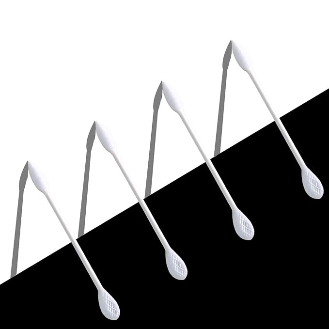 Precision Makeup Cotton Swabs, Double-Ended XL Cotton Buds with Pointed and Flat Tips,Extra Large Cotton Tips Applicator,Excellent Beauty Tools for Effective Makeup and Personal Care,375pcs