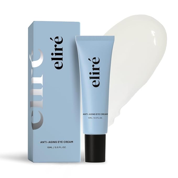 Korean Anti-Aging Eye Cream - Smooths Wrinkles, Firms and Hydrates - With Ceramides and Caffeine - Reduces Fine Lines and Puffiness - Fast-Absorbing, Invisible Under Makeup - 15ml