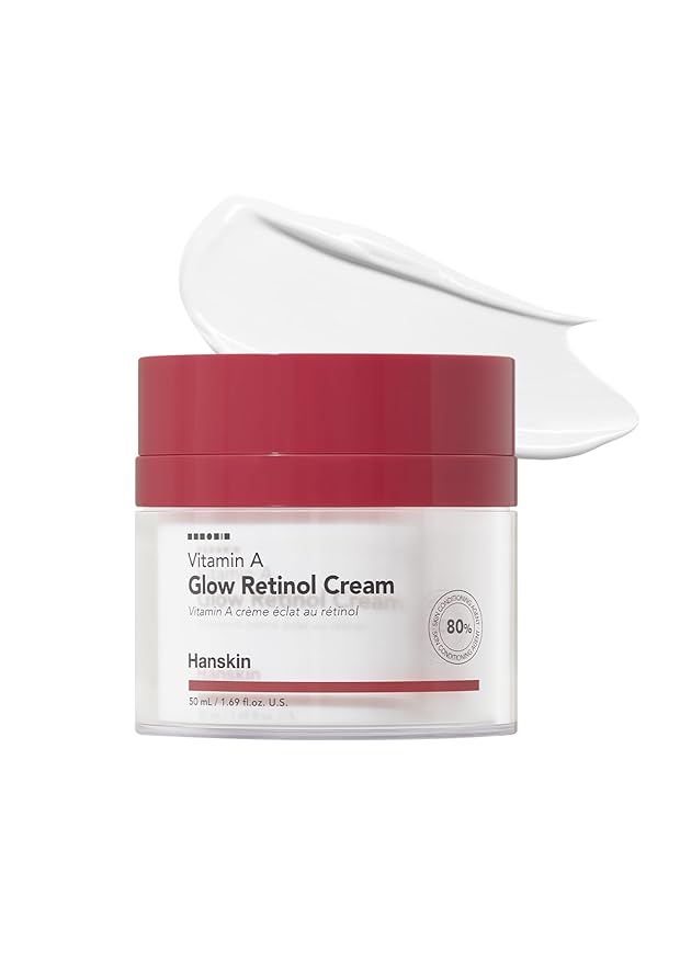 Hanskin Retinol Facial Cream, Repair Fine Lines & Wrinkle, Anti Aging Retinol Moisturizer for Face, For Smoothing Firming Revitalizing Radiant Glow Skin, Korean Skincare, 50ml/1.69 FL Oz