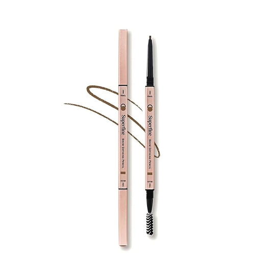 Beauty Superfine Micro Brow Pencil – 1.5mm Ultra-Fine Tip, Waterproof, Vegan Formula, 6 Shades – Long-Lasting Natural Eyebrow Pencil (03 - Warm Brown, 0.08G/0.002 FL.OZ（pack of 1）)