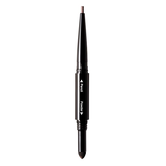 Arches and Halos 2 in 1 Defining Eyebrow Pencil and Powder - Brow Powder with Spoolie Brush - Shape and Fill for Natural Look - Mocha Blonde - .017 oz
