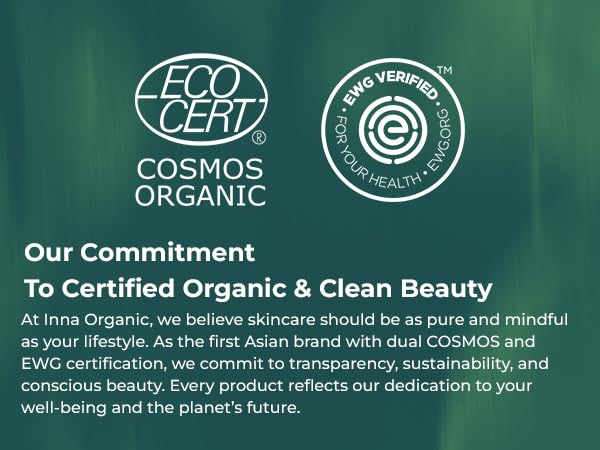 INNA ORGANIC Rejuvenating Lotion, Anti-aging, Wrinkle Care, Fine Lines & Tightening, EWG & COSMOS Certified | Chirstmas gift | Frankincense Essential Oils Infused Skin Care | Luxury Clean Beauty