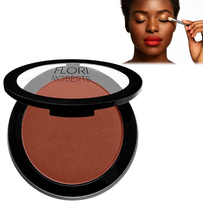 Color Pro Blush by Flori Roberts, Pressed Powder Blush with Buildable Coverage, Complexion Enhancing Makeup