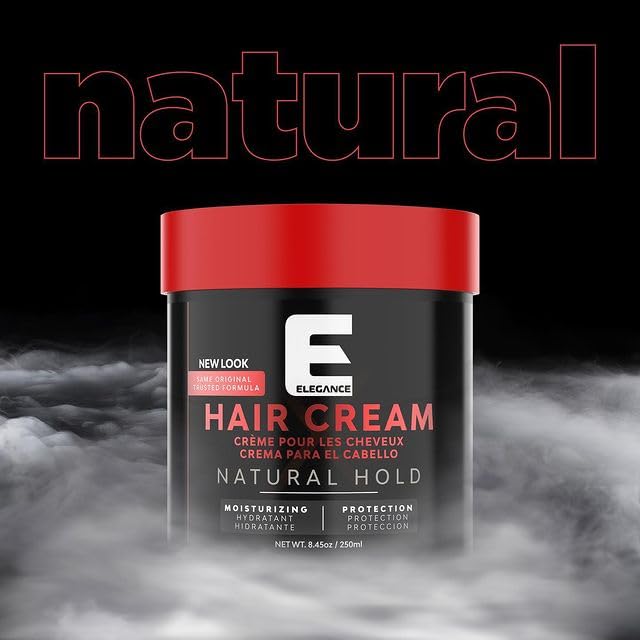 Elegance Hair Cream, 8.45 Oz, Hair Cream that Nourishes, Protects and Deeply Moisturizes your Hair, Suitable for all Hair Types