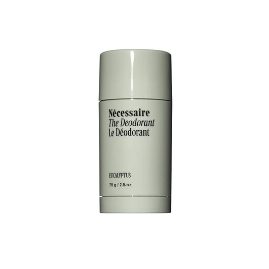 Nécessaire The Deodorant Eucalyptus | Natural Aluminum Free Deodorant For Women & Men. Extra Strength Treatment with Mandelic Acid. Free of Baking Soda, Ozokerite & Parabens (75 g/2.5 oz)