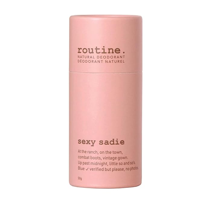 Routine Natural Deodorant Sexy Sadie Deo Stick | 50 grams Natural Deodorant Aluminum Free Natural Deodorant For Women & Men | (Stick Formula)