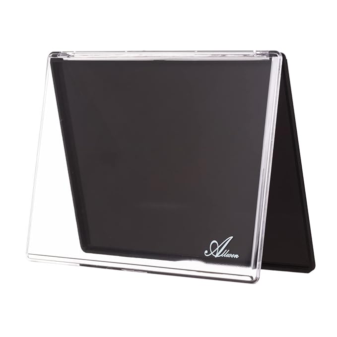 Allwon Large Empty Magnetic Transparent Plastic Makeup Palette for Eyeshadow Lipstick Blush Powder