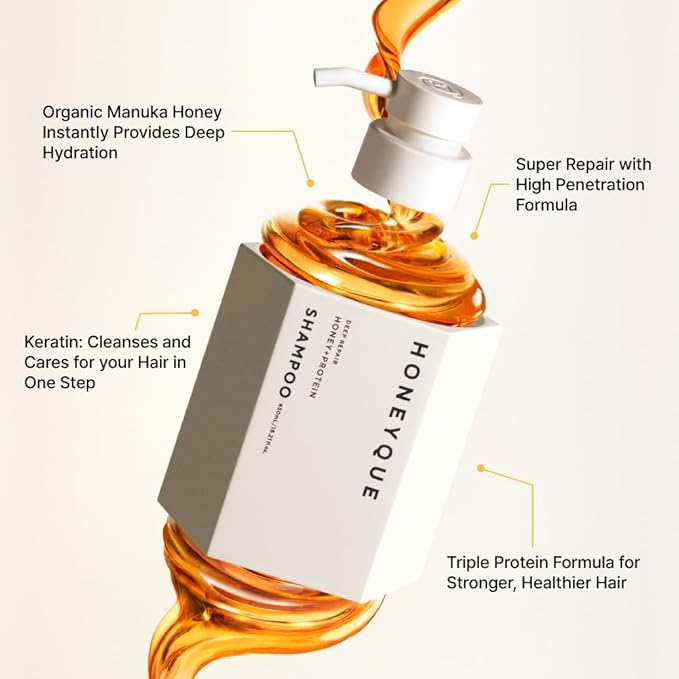 Deep Repair Moist Conditioner 450ml/15.2 fl. oz | Sulfate-Free Moisturizing Conditioner for Damaged Hair | Frizz Control & Repair with Manuka Honey & Protein Complex | Japanese Hair Care