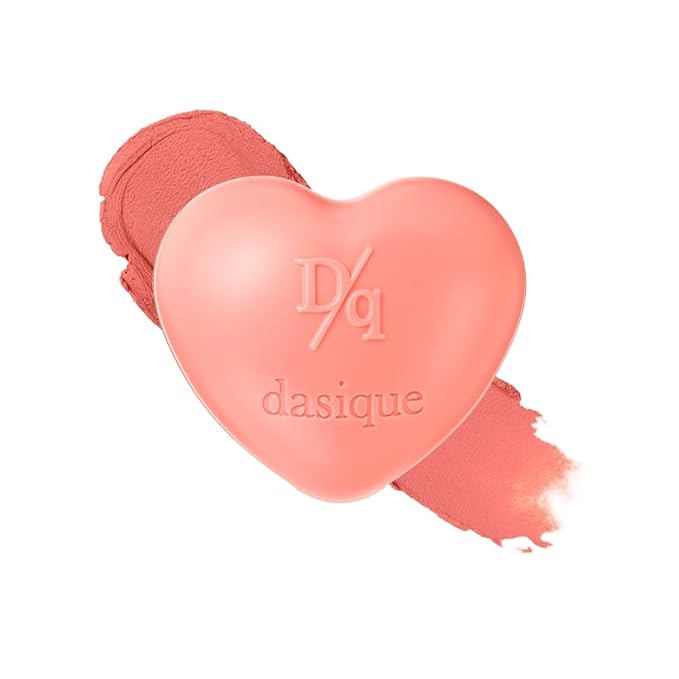 dasique Souffle Color Pot #02 Pomelo Pudding – Makeup Blush, Buildable Silky-Smooth Texture, Build-In Mini Brush, Multi-Use For Cheek and Lip