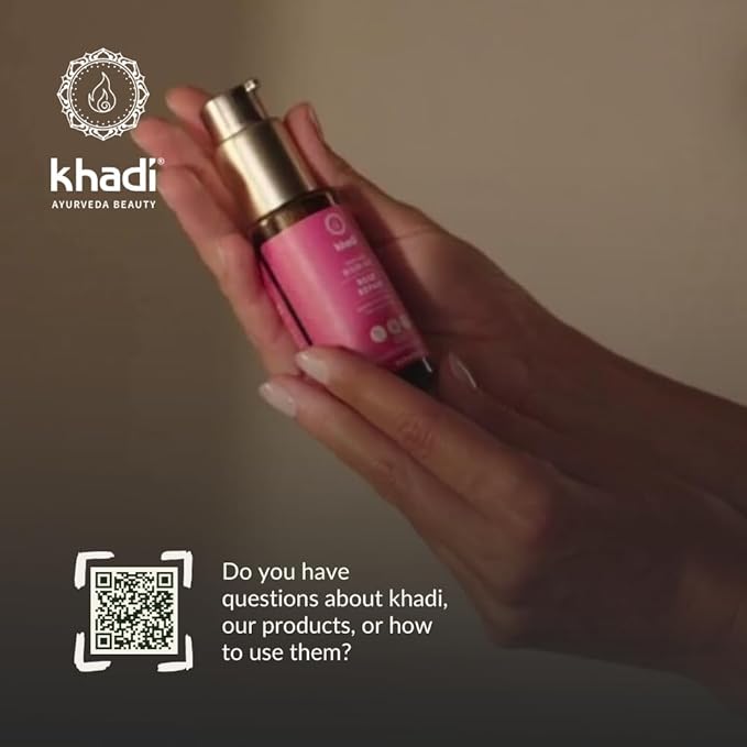 KHADI ROSE REPAIR Hair Oil - Regeneration for structurally damaged, dry hair & split ends - 100% natural, plant-based, vegan & silicone-free - 1.69 fl oz