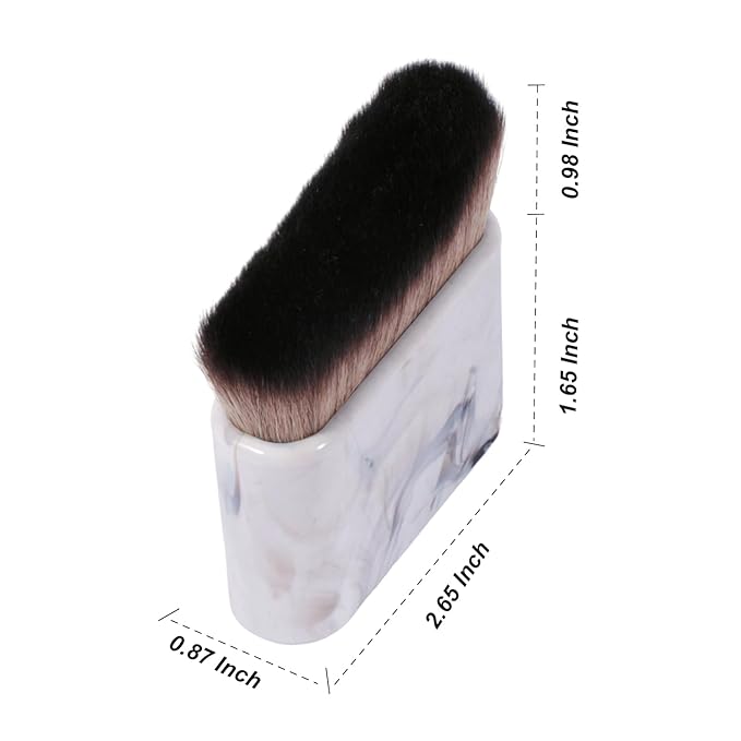 UNIMEIX Self Tanner Brush Sunscreen Body Makeup Brush Kabuki Blend Applicator Spray Tan Blending Beauty Brush for Body Coverage Perfector(White)