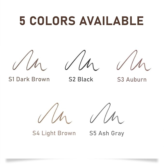Eyebrow Pencils for Women,8 Pack Auburn Eyebrow Pencil Set,Retractable Definer Eye Brow Pencil Waterproof Sweatproof Long-Lasting,with Spoolie Brush,S3.