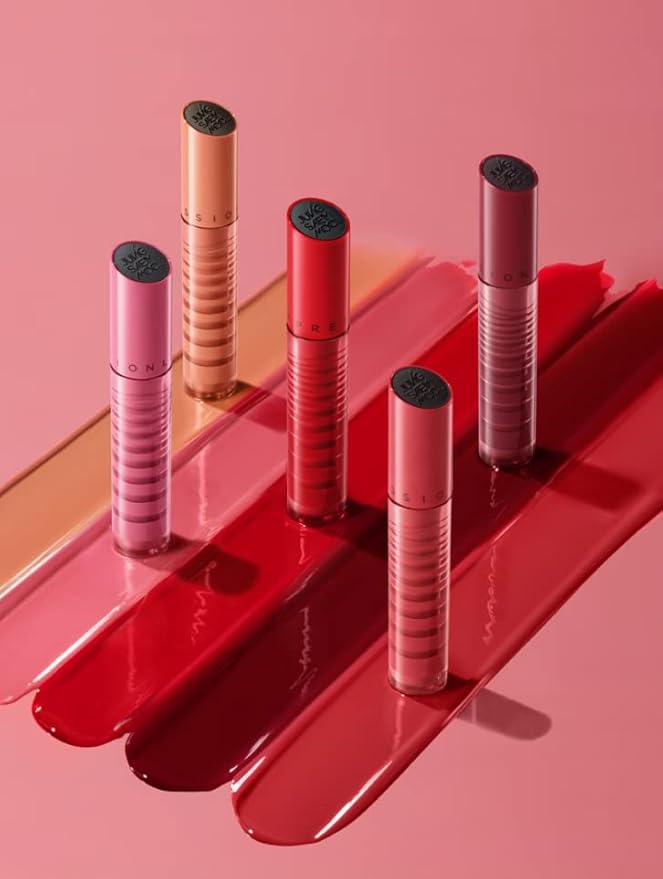 JUNG SAEM MOOL LIP-PRESSION Glow Lasting Tint 0.14 Fl Oz, Water-In-Oil Gloss Tint for Hydrated, Plump Lips, Non-Sticky Comfortable Fit for Radiant Lip Stain, Korean Lip Makeup (Soft Beige)