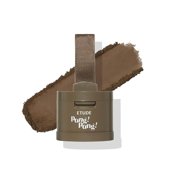 ETUDE Hair Pang Pang Shadow, Light Brown, Waterproof, For Facial Makeup, Hairline and Thin Hair, Hairline Powder