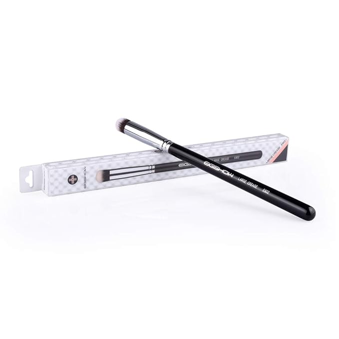 Crease Eyeshadow Brush, EIGSHOW Precision Eye Shadow Blending Brushes for Base Application Smudging Defining, Soft, Dense Bristles (E802)