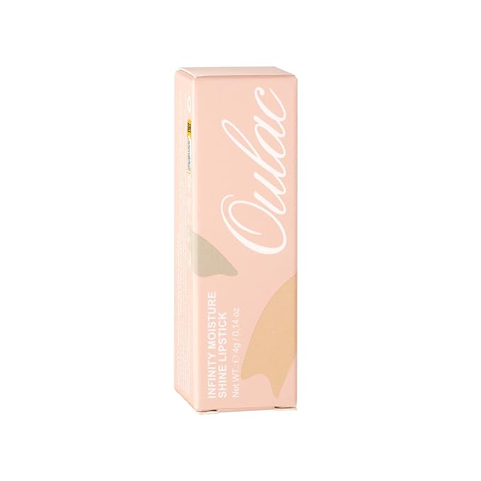 Oulac Moisturizing Coral Red Lipstick - Tinted Lip Balm Infused with Damask Rose Oil Alleviate Lips, Shiny & Lightweight Lip Makeup Vegan & Gluten Free, PG02 Red Coral