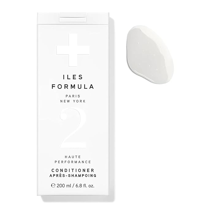 ILES FORMULA Hair Conditioner – Weightless, No Residue, Stops Breakage & Split Ends w/Tucuma Butter, Pracaxi Seed & Vitamins - Transforms Damaged Hair to Lustrous Texture, 6.8 Fl Oz (200 ML)