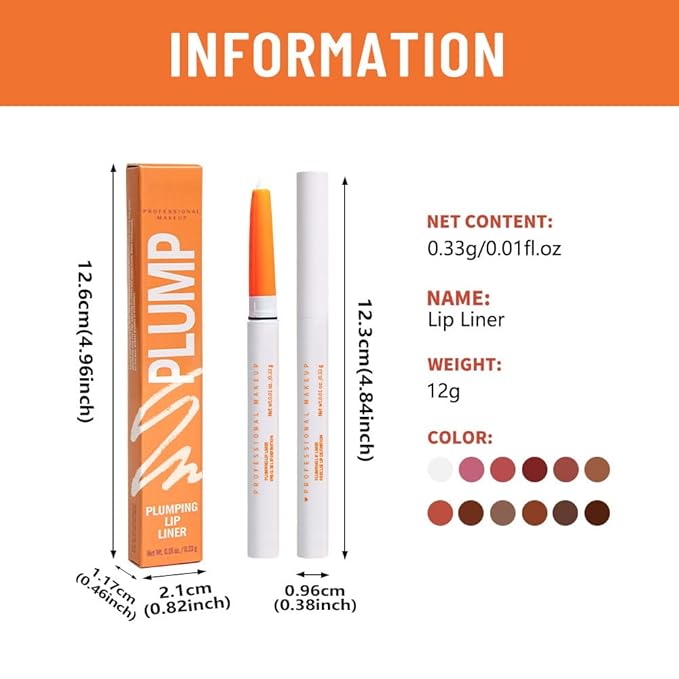 Retractable Lip Liner Pencil for Shaping & Sculpting Lips,Creamy Matte Gel Crayon Lip Liner Pencil delineador de labios,Long Lasting Waterproof Lipstick LipLiner (01#, 1 Count (Pack of 1))