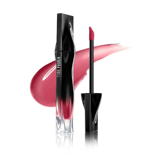 Stellar Dust Lip Stain 003 Lynn, Transfer-Proof &Smudgeproof Lip Gloss, Light Mauve Tinted Glossy Finish, High-Pigment Vibrant Color, Hydrating Lightweight Long-Lasting Lip Makeup for Women