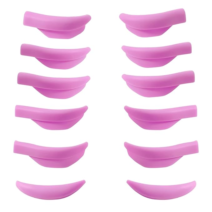 Lash Lift Pad Shield Katya Vinog DIY Eyelash Perming Pads Mega L Curl Perm Rod Roller No Glue Needed On Eyelid Silicone Guard Lifting Eyelashes Up, Lami Lamination Roller Perm Rods Ultra Soft & Light