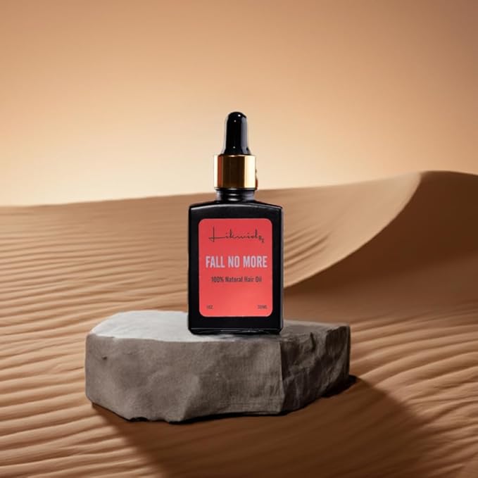Fall No More Natural Hair Oil, Cold Pressed Black Seed, Sesame, Almond and Castor Oils- Black Seed Oil-